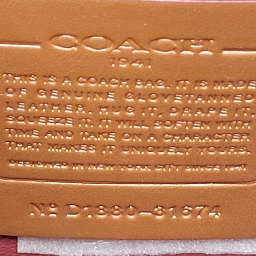 Coach 1941 Bedford Hobo Shoulder Bag EUC - Picture 8 of 14